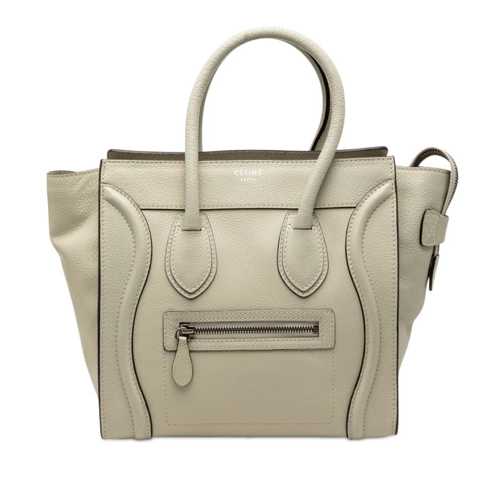 Celine Luggage Bag Grainy Leather Micro #326615C11B